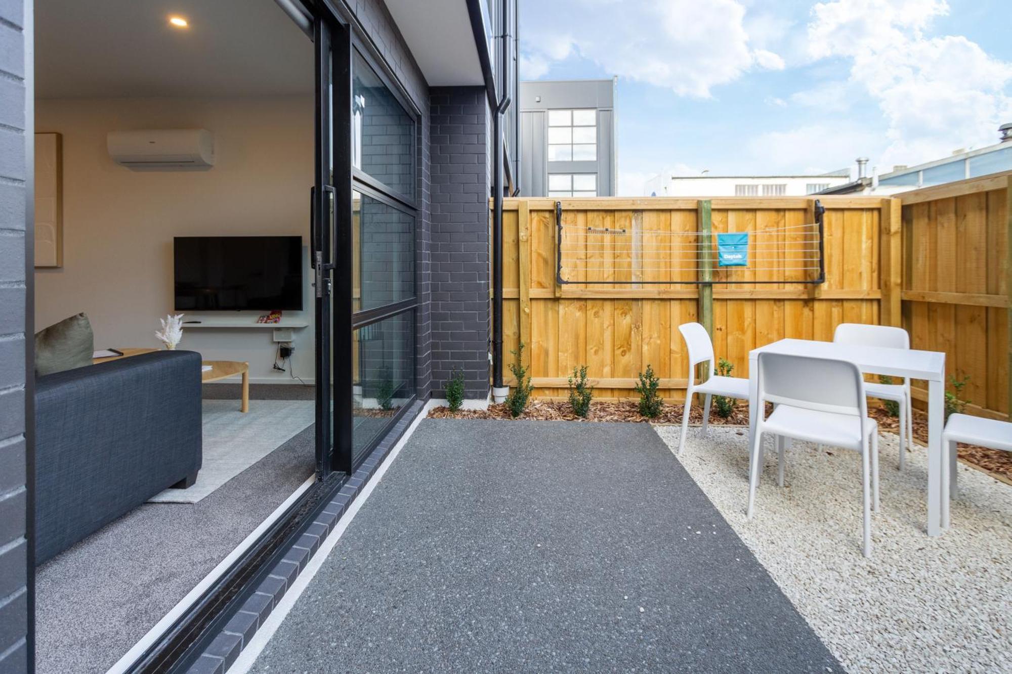 2 Bed, 2 Bath W Sofa Bed - Great Cafes Nearby Apartamento Christchurch